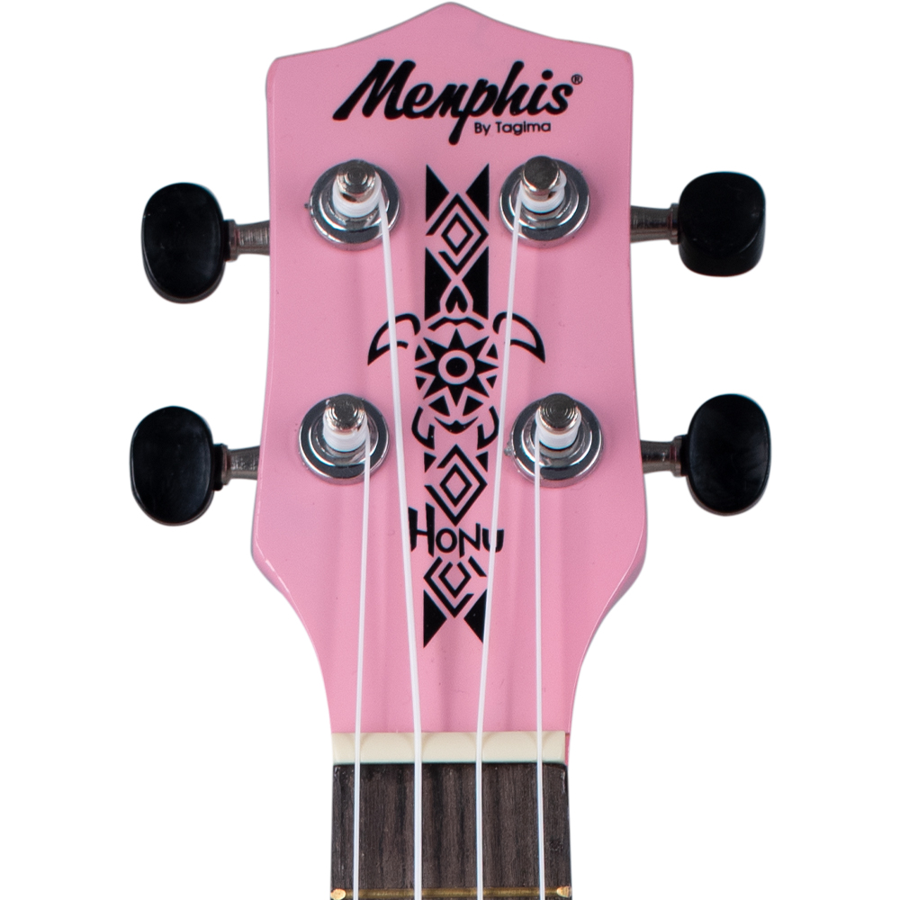 Ukulele Soprano Memphis By Tagima Honu Rosa Capa Id Teclacenter