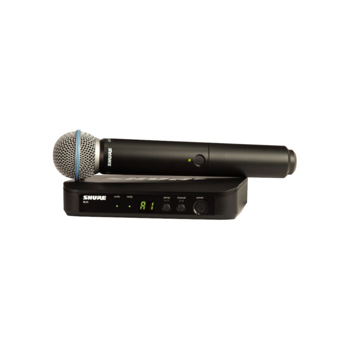 Sistema sem fio com microfone de mao BLX24BR/B58-J10 Shure 1