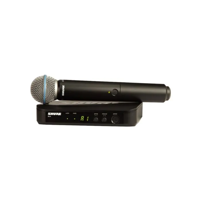 Sistema sem fio com microfone de mao BLX24BR/B58-J10 Shure 1