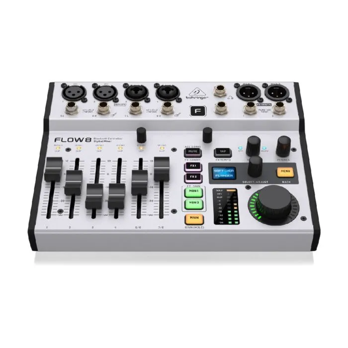 Mesa Som 8 Canais Bluetooth Interface 24bit Flow 8 Behringer 3