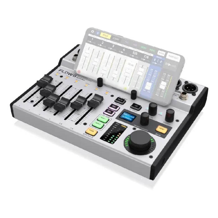 Mesa Som 8 Canais Bluetooth Interface 24bit Flow 8 Behringer 2