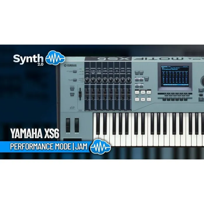 Comprar Teclado Yamaha Motif XS-6 com 61 teclas sensíveis ao toque - 1