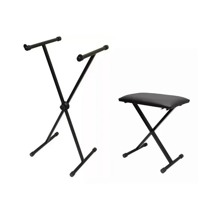 Comprar Kit Suporte para teclado em X e banqueta Saty SX-01 - 1