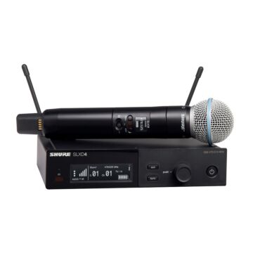 Microfone sem fio Shure SLXD24/B58-G58 Beta58A 1