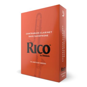 Comprar Palheta Clarineta Contrabaixo 2.0 (10 Peças) D Addario Rico - 1