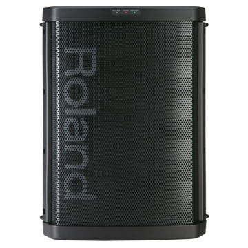 Roland ba-55 bk amplificador Caixa multiuso, 20W, funciona com 8 pilhas AA, microfone wireless incluso, pesa 9Kg Cor preta-roland ba-55 bk amplificador ID-1438