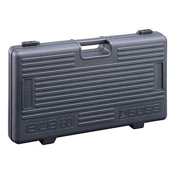 BCB-60  Pedal board O case de pedais com mais estilo do planeta A BCB-60 apresenta todos os recursos que você precisa para deixar seu setup de pedais pronto para a estrada. Ela é construída em resina moldada com corpo leve e resistente, o que protege seus