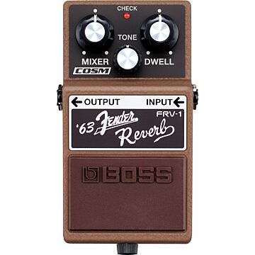 Roland fender frv-1 reverb pedal Simule o lendário som de reverb de mola do módulo Fender Reverb com este pedal-roland fender frv-1 reverb pedal ID-2071
