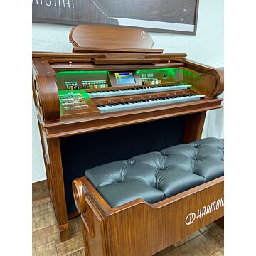 Comprar Órgão Eletrônico Harmonia HS 900 Luxo - Imbuia Veniz - 2 Teclados 61 Teclas, 160 Sons - 1