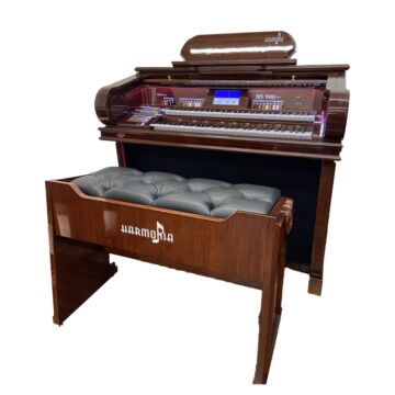 Comprar Órgão Eletrônico Harmonia HS 900 Luxo - 2 Teclados 61 Teclas, 160 Sons - 1